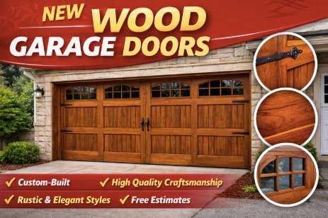 Wood Garage Door Installation Meriden